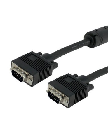 Cordon VGA avec ferrite mâle/mâle 1 mètre - FUJIONKYO - 424600