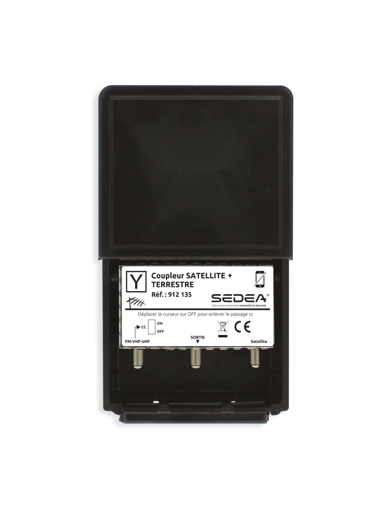 Coupleur Satellite & Terrestre extérieur