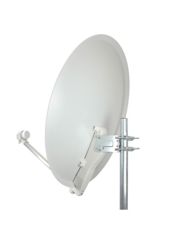 Parabole 85 QUICK acier et LNB TWIN 2 sorties - SEDEA - 769087