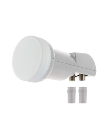 LNB Twin Tête pour parabole (LNB universel) 2 sorties - SEDEA - 912712