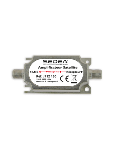 Amplificateur de ligne Satellite (950 à 2150 MHz)