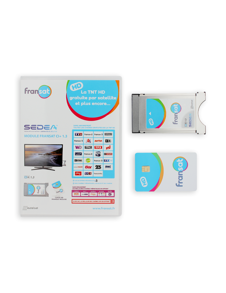 Module + Carte Fransat (TNT par satellite)