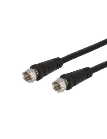 Prolongateur Satellite type "F" noir mâle/mâle 75 cm - SEDEA - 944250