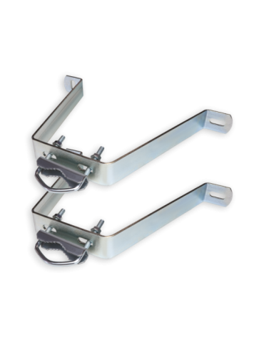 Paire de fixations en M Galvanisées | Déport 250