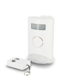 Système d?alarme + veilleuse avec détecteur de mouvement et télécommande