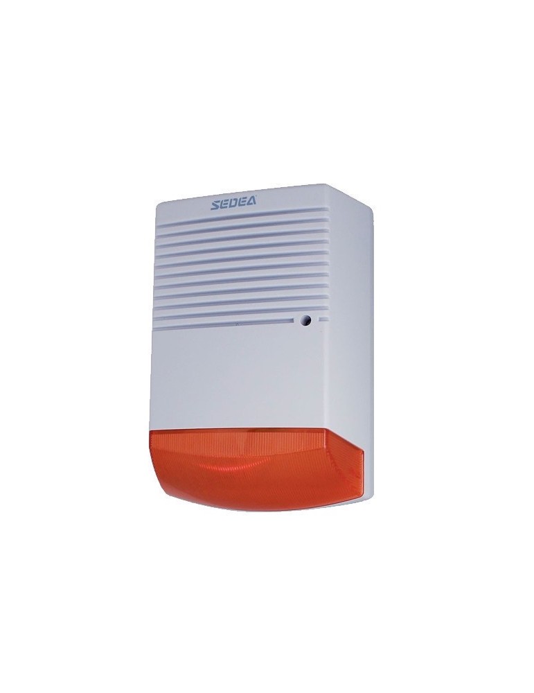 Sirène d'alarme factice avec Led clignotante - SEDEA - 550998