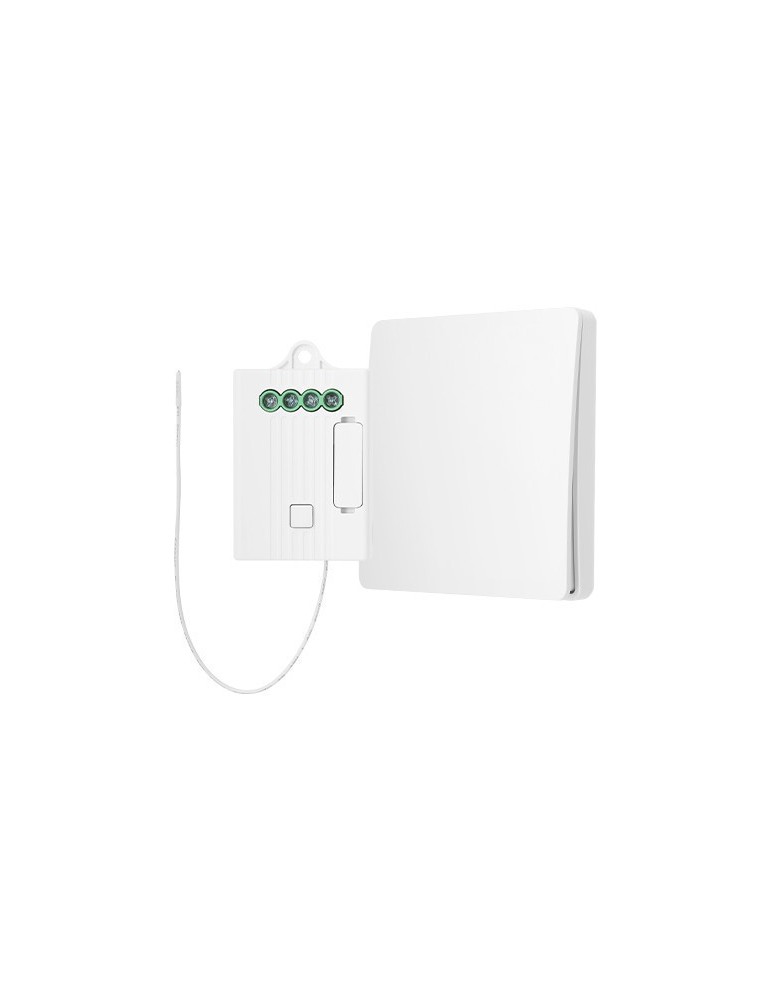 Kit Module encastrable WiFi + interrupteur sans fil auto alimenté eMS96 / Compatible Smartphone / Google / Alexa