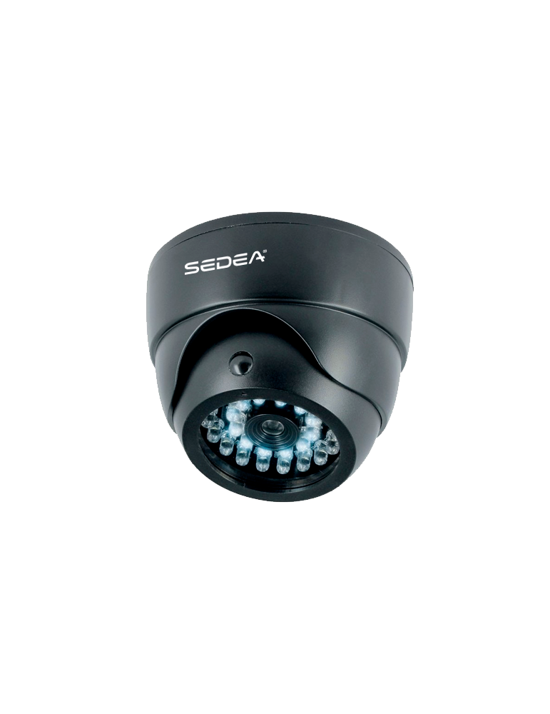 Caméra de surveillance factice type dôme avec fonction éclairage - SEDEA - 550985
