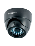 Caméra de surveillance factice type dôme avec fonction éclairage - SEDEA - 550985