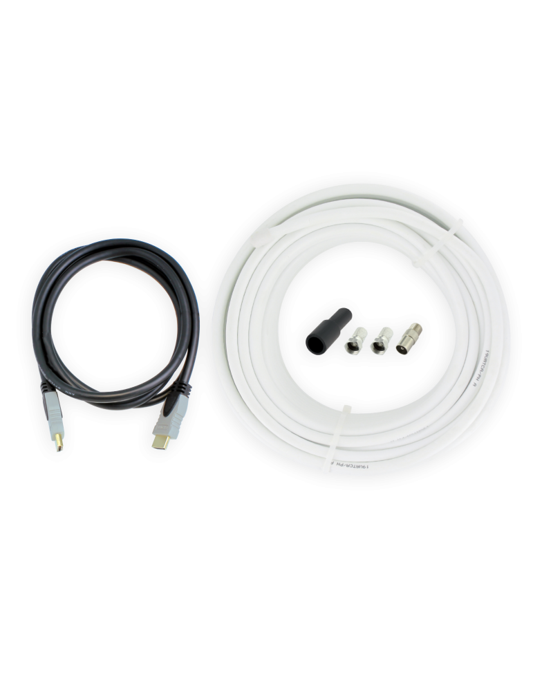 Kit Connectique Coaxial - HDMI - Satellite et Terrestre
