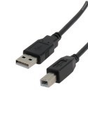 Cordon USB 2.0 Hi-Speed type A/B  mâle/mâle 2 mètres pour imprimante ou scanner - FUJIONKYO - 423222