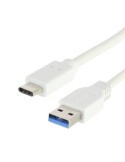 Cordon USB-C? SuperSpeed blanc pour charge et synchronisation 1 mètre - FUJIONKYO - 423400