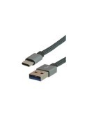 Cordon USB-C? SuperSpeed Soft Touch gaine tissu pour charge et synchronisation 1 mètre - FUJIONKYO - 423402