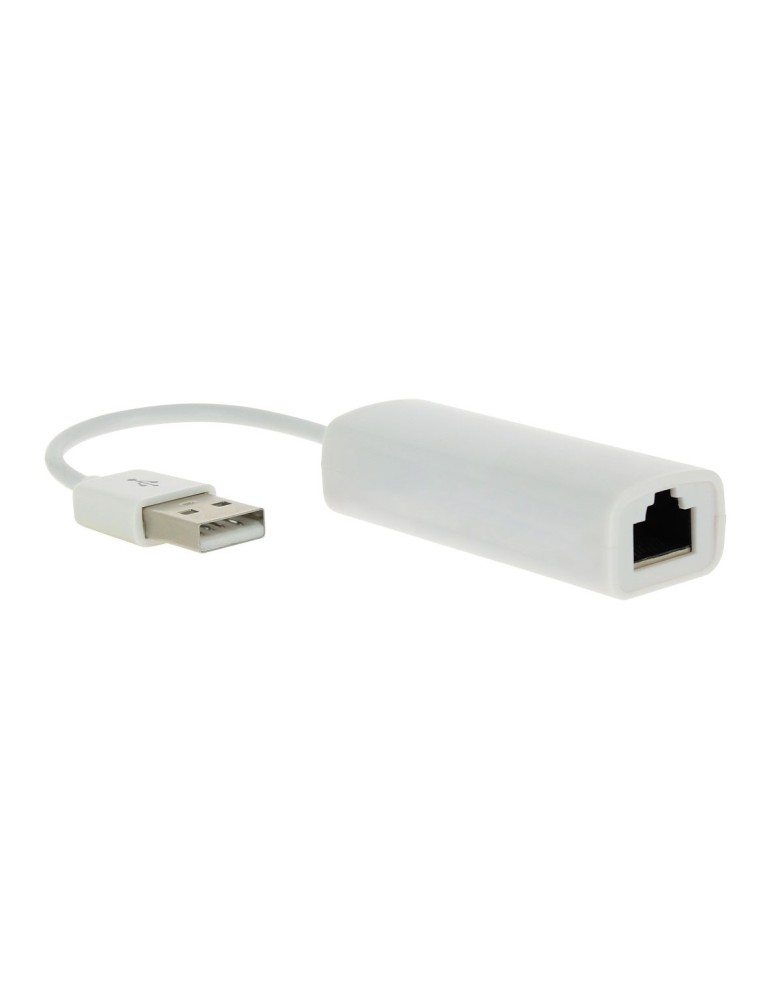 Câble adaptateur réseau USB 2.0 vers RJ45 Ethernet - FUJIONKYO - 423210