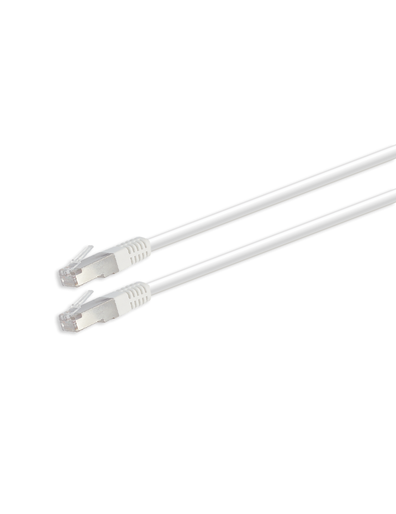 Cordon RJ45 Cat 5e Blanc - 10 m