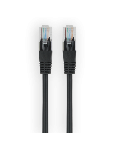 Cordon RJ45 UTP Cat 5 - Male / Male - 5 Mètres - Noir