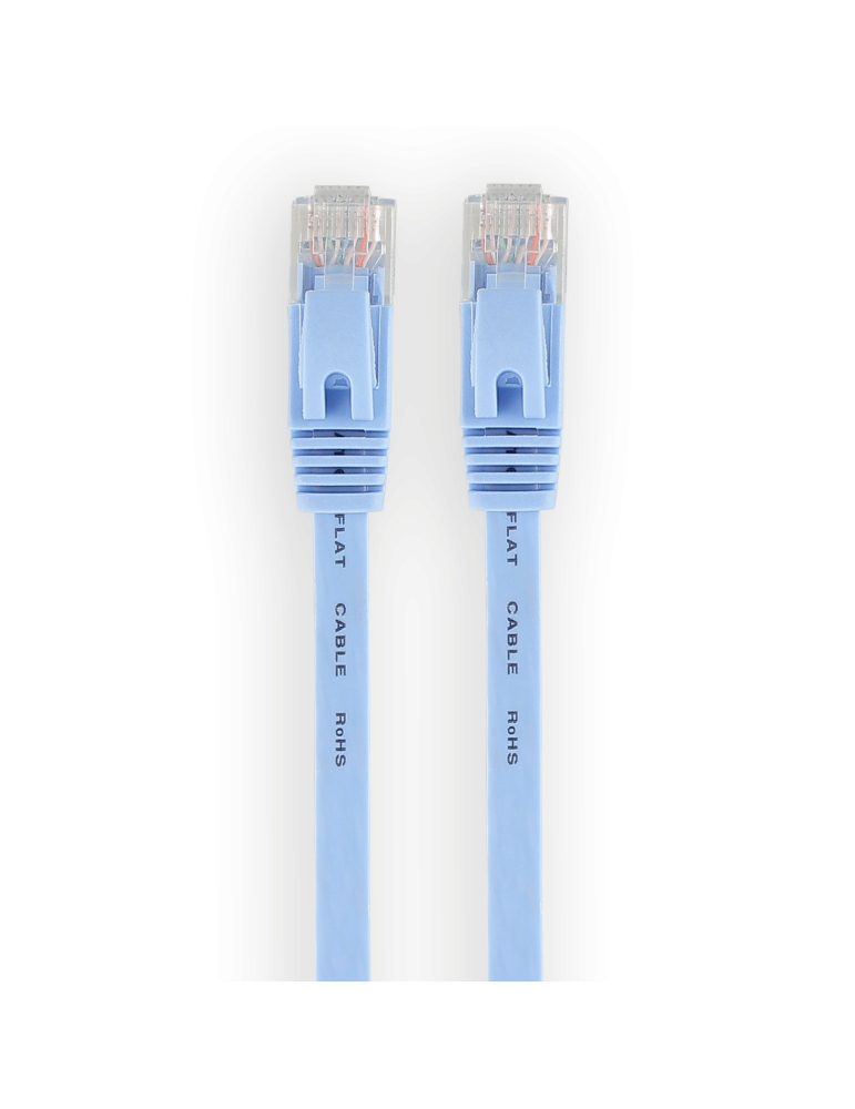 Cordon RJ45 Plat ? Male / Male ? 5 Mètres