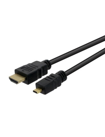 Cordon Micro HDMI High Speed vers HDMI mâle/mâle 1 mètre - FUJIONKYO - 424540