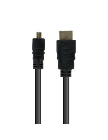 Cordon Micro HDMI High Speed vers HDMI mâle/mâle 1 mètre - FUJIONKYO - 424540