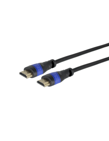Câble HDMI 4K Ultra HD High Speed noir audio/vidéo mâle/mâle 1,50 mètre Gold - SEDEA - 914511