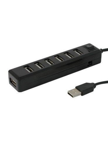 Hub USB 2.0 Hi-Speed 7 ports portable - FUJIONKYO - 423230