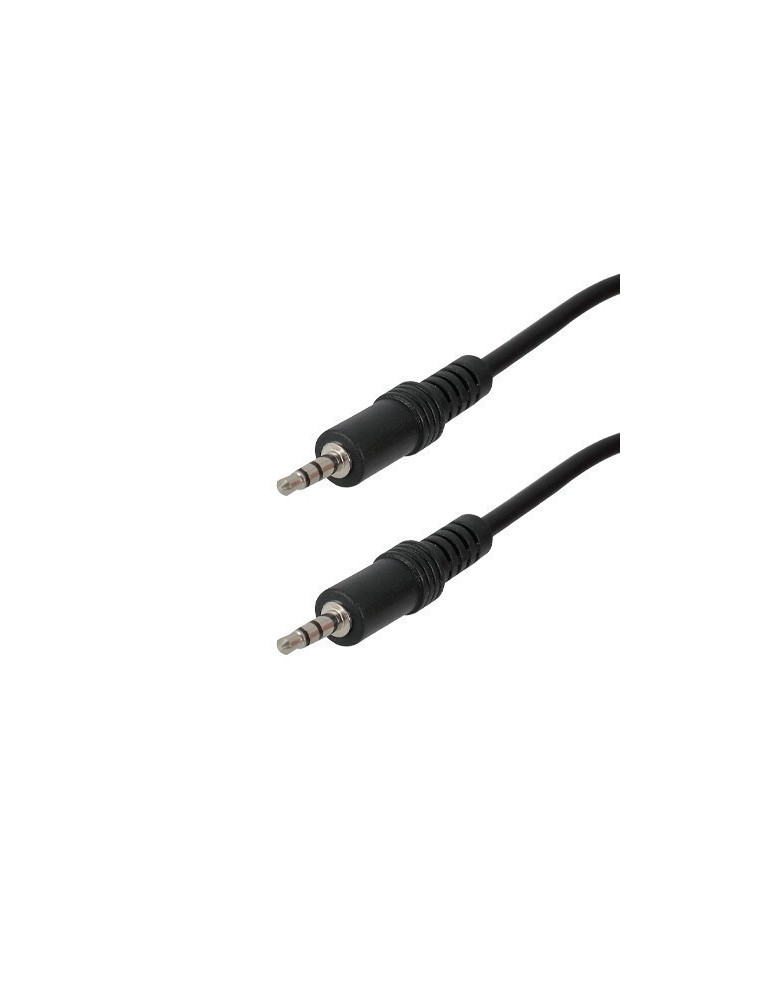 Cordon Jack Ø 3,5 mm mâle/mâle stéréo 1,50 mètre - SEDEA - 914640