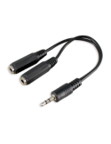 Cordon répartiteur Jack 3,5 mm 1 mâle/2 femelles - SEDEA - 914650