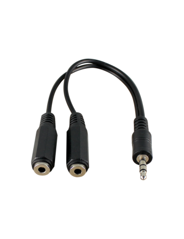 Cordon répartiteur Jack 3,5 mm 1 mâle/2 femelles - SEDEA - 914650