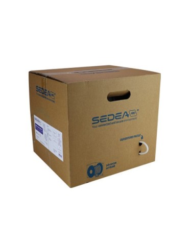 Câble réseau blindé F/UTP | Cat. 6 | 4 paires | LSZH | 305m