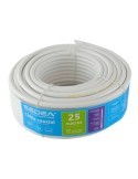 Câble coaxial 17 VAtC/PH/A Triple Blindage en couronne de 25 mètres - blanc - SEDEA - 032725