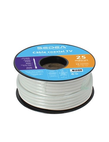 Bobine de 19 VAtCA/PH/A double blindage |  25 m