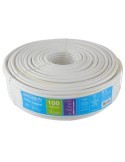 Câble coaxial 17 VAtC/PH/A Triple Blindage en couronne de 100 mètres - blanc - SEDEA - 032799