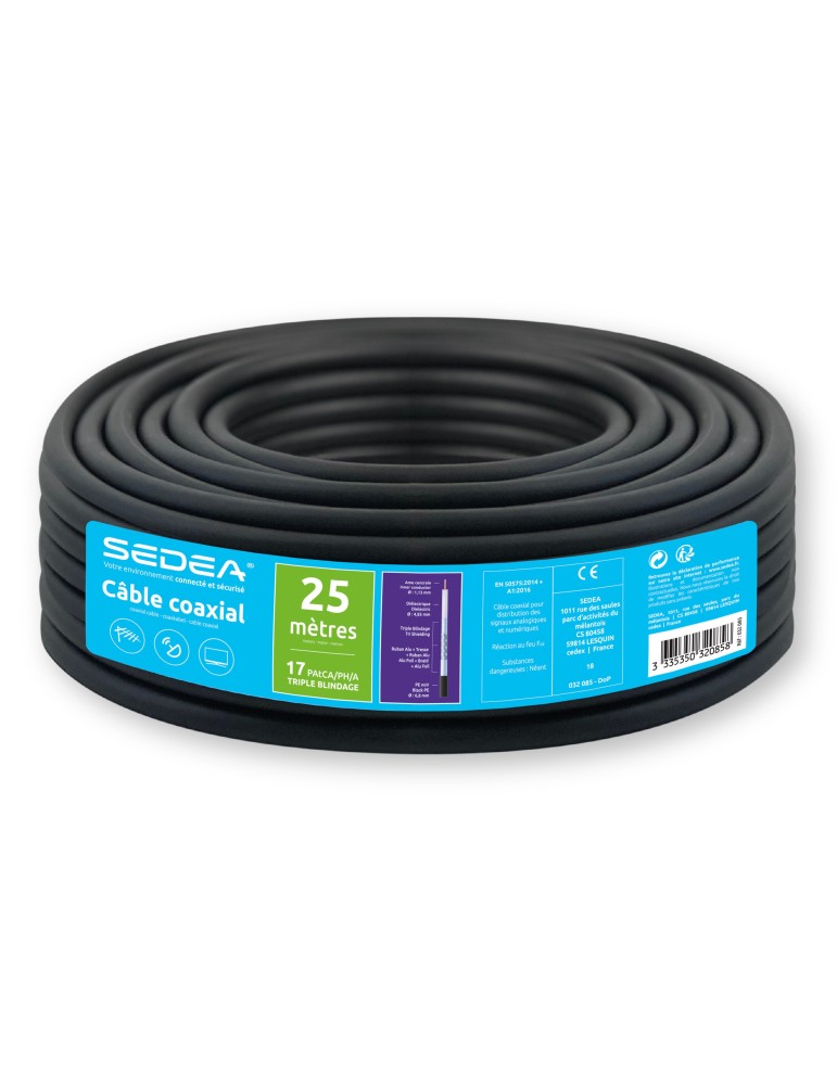 Couronne de 17 PAtCA/ PH triple blindage  |  25 m