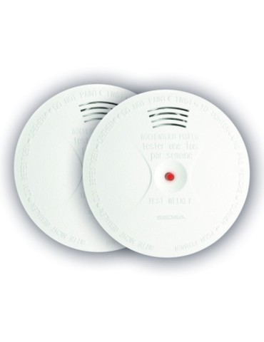2 Détecteurs de fumée autonome certifié EN14604-2005