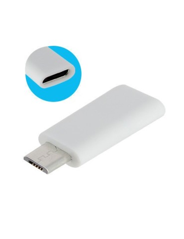 Adaptateur Micro USB 2.0 / USB-C | Mâle / Femelle