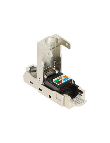 Sachet de 4 fiches RJ45 mâles FTP Cat6