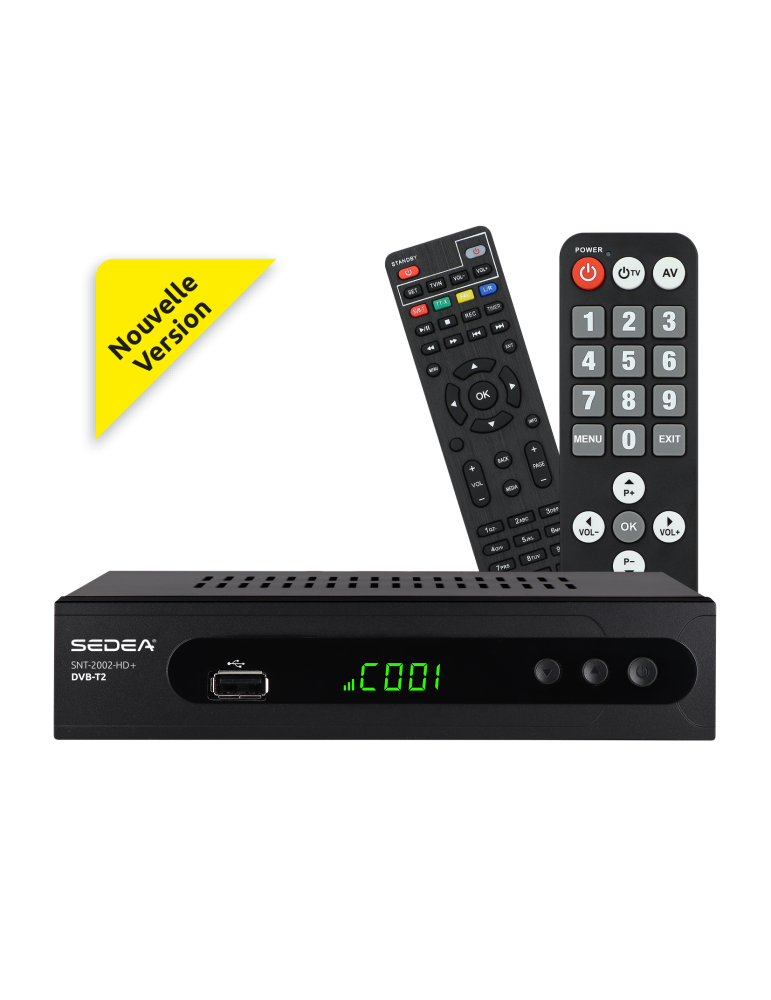 Récepteur TNT HD DVB-T2 | SNT-2002-HD