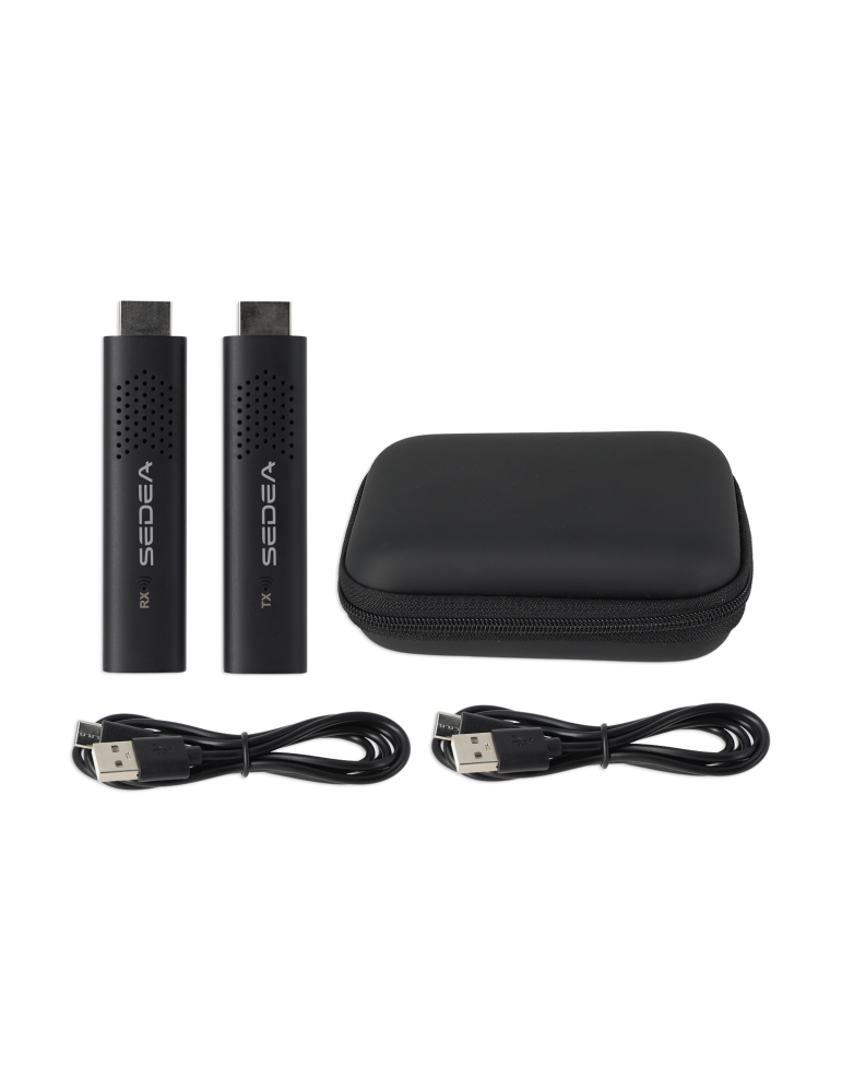 Transmetteur HDMI sans fil 4K ? Émetteur + Récepteur ? Diffusion sans câble jusqu?à 30?m