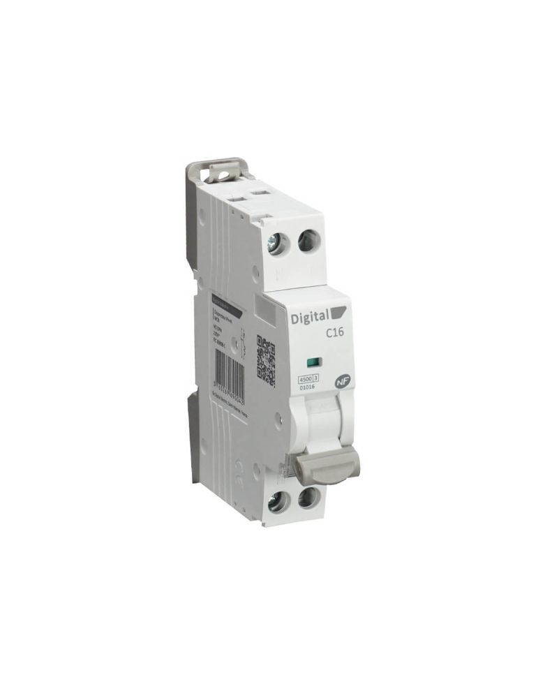 Disjoncteur 16A Ph/N C4,5 kA