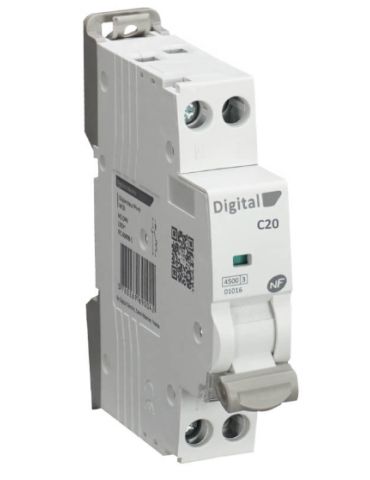 Disjoncteur 20A Ph/N C4,5 kA