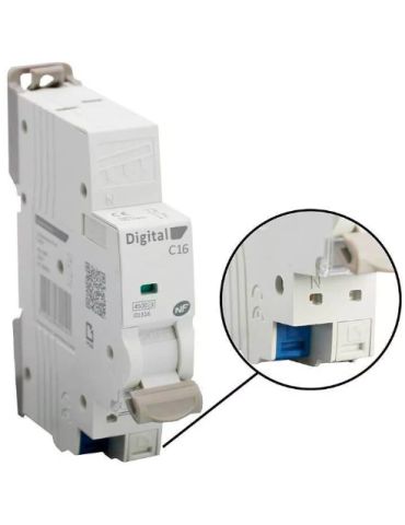 Disjoncteur 16A Ph/N C4,5 kA I-Plug