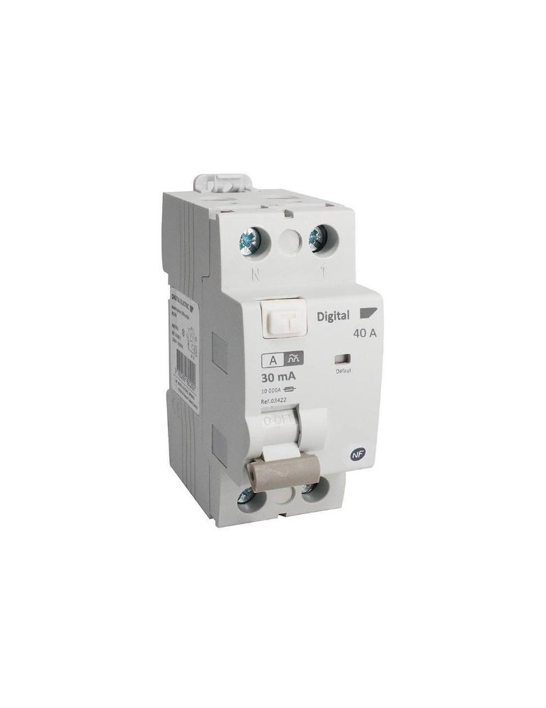 Interrupteur Différentiel 2x40A/30mA Type A