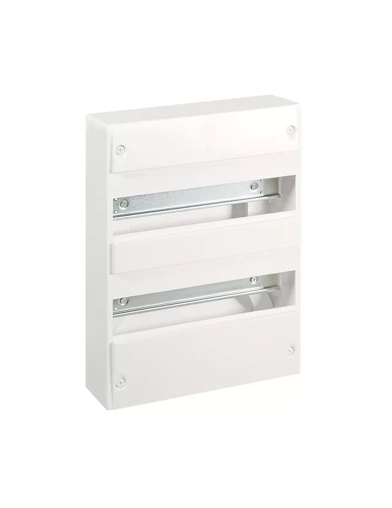 Coffret 26 modules 2 rangées avec bornier P+N+T