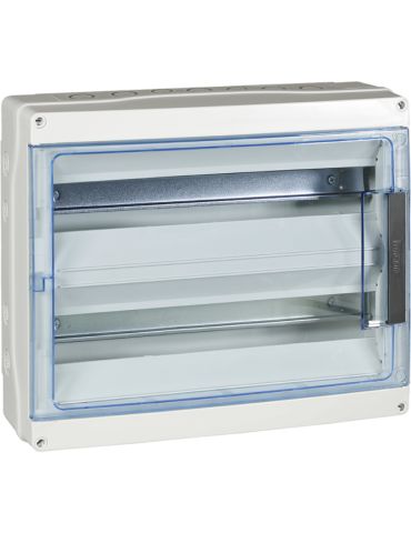 Coffret 36 2X18 modules IP65 entrées par opercules défoncables