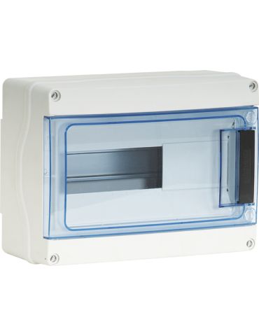 Coffret 12 modules IP65 lisse