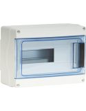 Coffret 12 modules IP65 lisse