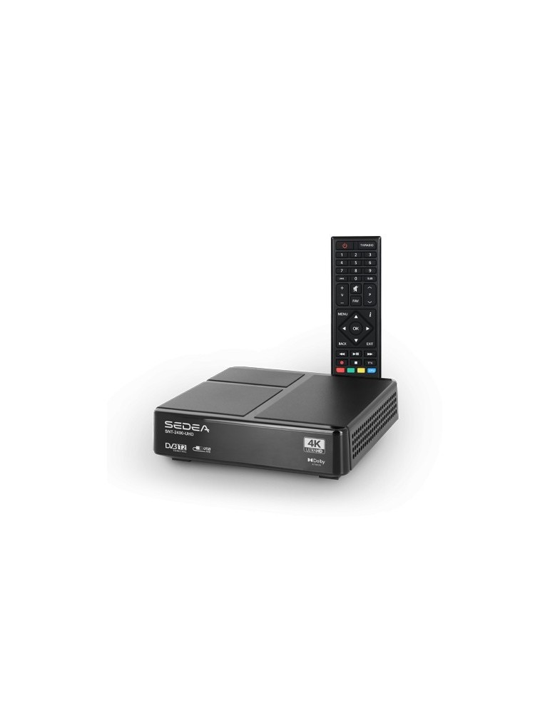 Recepteur TV 4K TNT Terrestre DVB-T2 SNT-2400UHD SEDEA