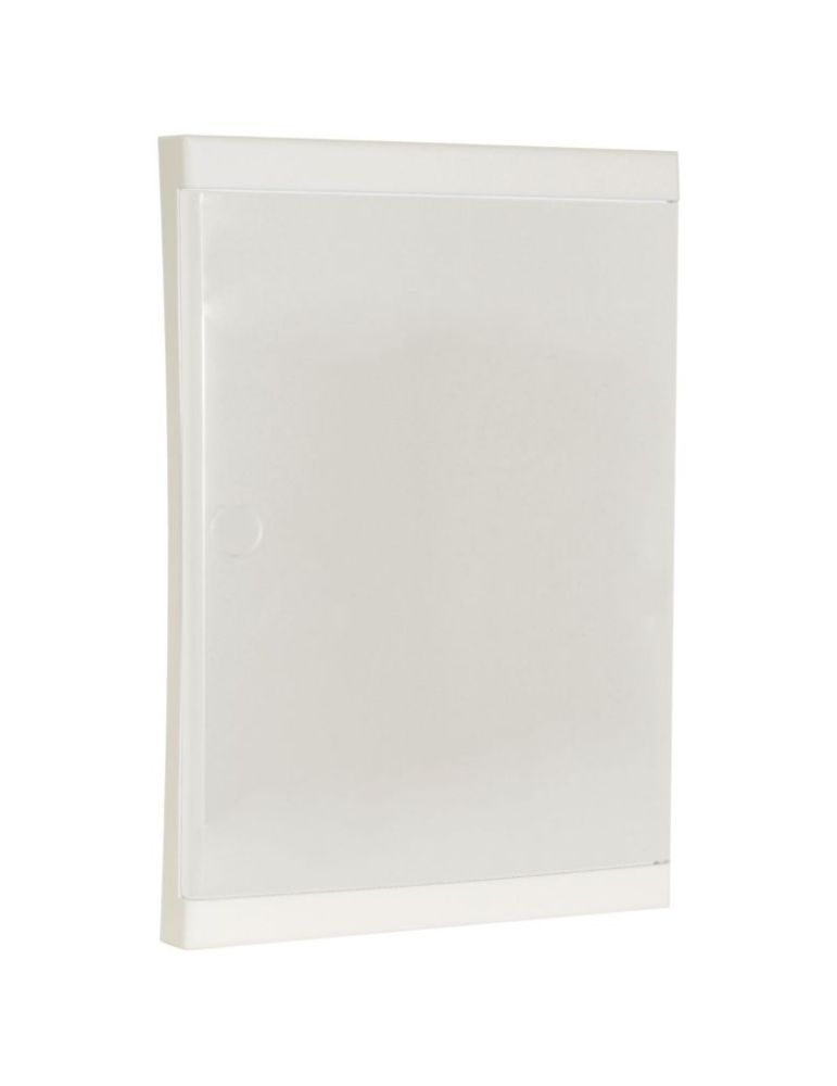Porte pour coffret 26 modules blanche ( rajout serrure possible)