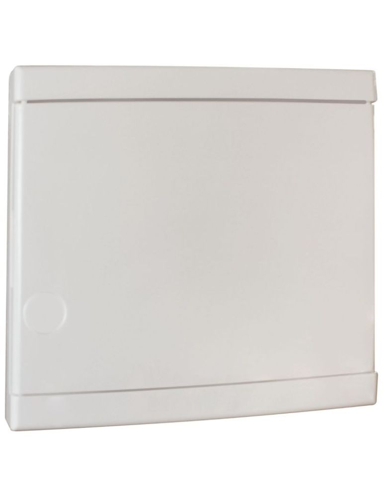 Porte pour coffret 13 modules blanche ( rajout serrure possible)
