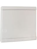 Porte pour coffret 13 modules blanche ( rajout serrure possible)